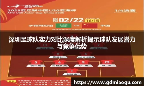 深圳足球队实力对比深度解析揭示球队发展潜力与竞争优势