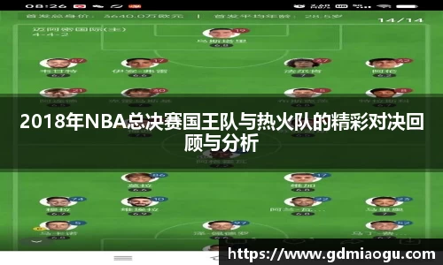 2018年NBA总决赛国王队与热火队的精彩对决回顾与分析