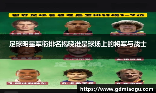 足球明星军衔排名揭晓谁是球场上的将军与战士